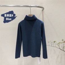 월드커머스 슬림폴라니트 목폴라 두꺼운 토끼털 스웨터 이너티셔츠 겨울 가을 이너웨어 니트셔츠