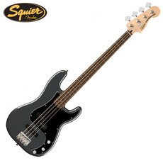 스콰이어 Affinity Precision Bass 기타 PJ LRL BPG, 037-8551-569, Charcoal Frost Metallic