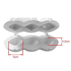7cm 5cm Manual Kibbeh Press Mold Meatloaf Processor Meatball Maker Home Kitchen Tools, 하나, 5 cm, 1개