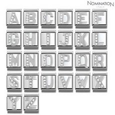 실버이니셜팔찌