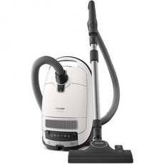 Miele Complete C3 알레르기 - 가방 전력 효율 모터 HEPA AirClean 필터 및 작동 반경이 큰 진공 청소기 Lotus White, 싱글, C3 알러지