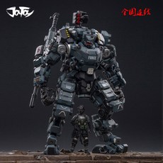 Joytoy 밀리터리피규어 1대25스케일 관절 액션 피규어, 블루 스틸 메카 (병사 포함) 재고 보유개