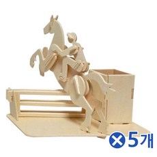 도매빅뱅 목공 장난감만들기-승마x5개 미술세트 교구소품 유치원미술/만들기장난감/미술재료/유치원/미술세트/미술시간/DIY만들기/유치원미술세트/어린이집수업/교구소품