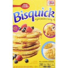 Betty Crocker Bisquick Pancake and Baking Mix Original Makes About 30 Pancakes 20 oz, 1개