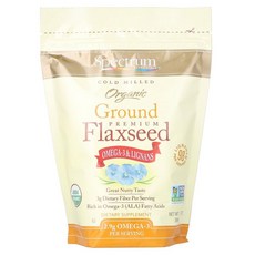 스펙트럼에센셜스 분쇄 프리미엄 아마씨 396g 14oz, 5개
