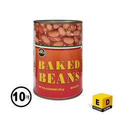 지오씨팜 베이키드빈스 식품 통조림, 420g, 10개