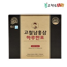 고철남홍삼 하루한포 홍삼 스틱, 10ml, 30포