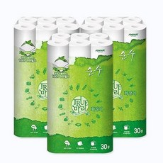 트루마리 순수 천연펄프 데코3겹 롤화장지 30 m, 3개, 30롤, 30m