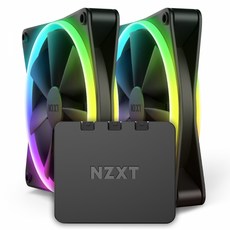 NZXT F140 RGB DUO Matte Black 시스템쿨러 (2PACK Controller), 선택하세요