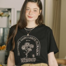 아워호프 Marguerite T-shirt - Black