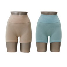 [하비] 심리스 분리형 복부보정 네모팬티 2장 (위생용품사용가능)