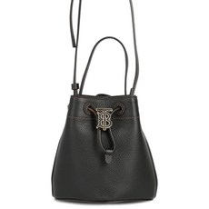 [버버리] TB 로고 8066182 LL MN DRAWSTRING BUCKET LGL 미니 버킷백