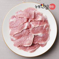 [농협안심한돈] 국내산 생 가브리살(등심덧살) 구이용 300g 돼지 특수부위, 1개