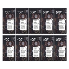 (해외) 비바니 카카오닙스 100% 다크 초콜릿 80gX10개묶음, 80g, 10개
