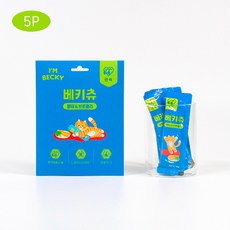 아임베키 고양이 습식간식 베키츄 면역황태 5P (10g x 5), 5개 - 아임츄