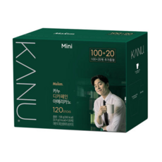 [카누] 동서 맥심 디카페인 미니 100T+20T, 900mg, 120개입, 1개