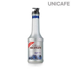 모닌 블루베리퓨레 프룻믹스 1L 블루베리요거트 에이드 칵테일 홈카페, 1개
