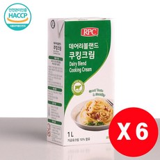 [무료배송][무료포장]유크림 10% 함유 데어리블랜드 쿠킹크림 6PACK 판매