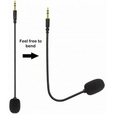 3.5mm 콘덴서 마이크 게이밍 360° 구부릴 수 있는 휴대폰 PC 컴퓨터 카메라용 녹음, 1개