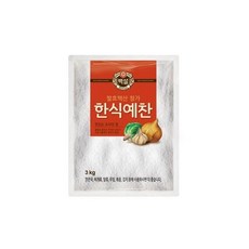 백설 한식예찬 조미료, 3kg, 3개