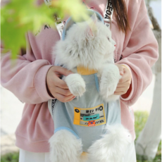인텔리펫 강아지 포대기 뉴버젼, 1개, 라이트 블루