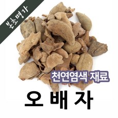 본초명가 천연염색재료 (중국산 오배자 붉나무열매 600g 1개)