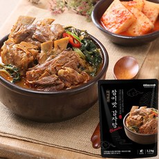 참이맛 감자탕 블랙, 1.2kg, 5개