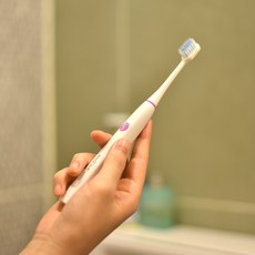 애니픽 휴대용 음파 칫솔 전동칫솔 진동칫솔 1P, 핑크