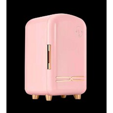 화장품냉장고 LED 거울 8L 12L 메이크업 미니 보관함 정리대 저소음, D. 핑크 12L