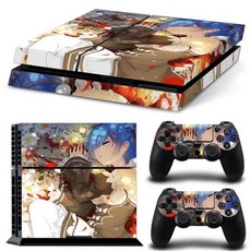 플레이 스테이션 4 콘솔 데칼 스티커 세트 스킨 스티커 커버 PS4, 10) TN-PS4-3467