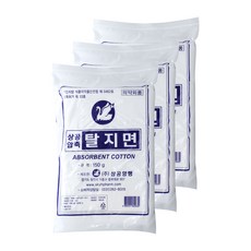 상공 탈지면 150g, 16개입, 3개 - 탈지면솜