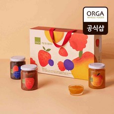 [C][올가][온라인전용] 저당 잼 선물세트 (250gX3입)