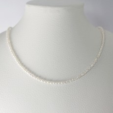 14k밥풀진주목걸이