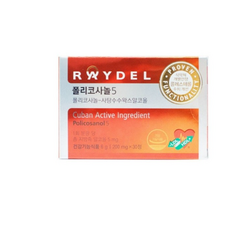 [식약처인정] 레이델 폴리코사놀5 200mg x 30정 쿠바 폴리코사놀 콜레스테롤 수치 개선 부모님 중년 남성 갱년기 여성 선물 포리코사놀 프리코사놀 사탕수수 영양제 홈쇼핑, 2개, 60정