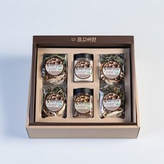 국산 건강한 프리미엄 버섯5종 간편 비빔밥 선물세트 행복1호, 1세트