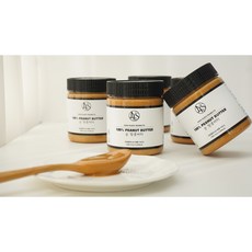 순 땅콩버터 100%땅콩 무첨가 무설탕 슈퍼 땅콩잼 넛츠 피넛버터, 300g, 1개 - 이미지 3