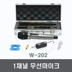 W-202 고급 무선마이크 핸드형 보컬 공연용 행사용