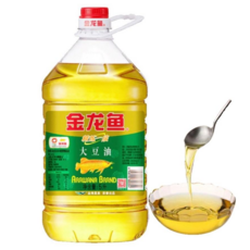 금용어 콩기름 5kg 중국 콩기름 찐룽위 떠우유 콩기름, 1개, 5L