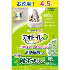 데오토일렛 차성분 함유 탈취 항균 모래 4.5L, 단일제품 4.5L, 1개