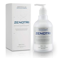 Zenotri 제노트리 펩타이드 비오틴 덱스판테놀 탈모 방지 모발 성장 샴푸 300ml, 1개, 301g