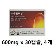 푸응 팻버닝 1박스 30정, 4개