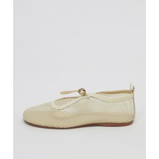 아카이브앱크 ARCHIVEPKE Mesh luv string flat(Butter)_OK1DM24001BTT
