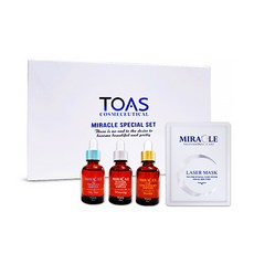 피부과 추천 면세점 화장품 피부과 추천 면세점 화장품 토아스 미라클 스페셜 4종 SET 손상케어 탄력개선, 1OB1_스페셜 4종