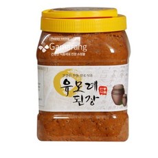 국산콩 천일염으로 만든 유모례 전통된장3kg, 3kg, 1개