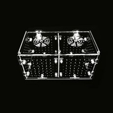 투명 아크릴 물고기 사육 상자 장식 격리 단일 그리드, 1개, 1.2 boxes 20x10x10cm