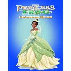 The Princess and the Frog Coloring Book Paperback, Independently Published, English, 9798735187455