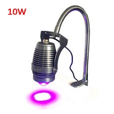uv 레진 아트 재료 공예조색제 용액NEARCAM 10W UV 포인트 광원 큰 물고기 눈 명소 경화 램프 자외선 접착, 02 Fixture_04 405nm, 02 Fixture_04 405nm