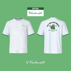 테크니스트 배드민턴 기획 오버핏 티셔츠 TNT5409