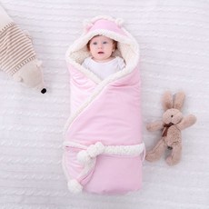 겨울 신생아 부드러운 유모차 WRAP 가을 FOOTMUFF 두꺼운 슬리핑 봉투 백 담요 FLEECE THERMAL 랩 SWADDING, 80x80cm, 2, 1개