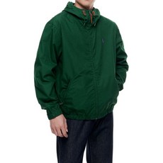 정품 폴로 랄프로렌 포플린 후드 재킷 그린 COLT HOOD WB COTTON JACKET 32 1 PW